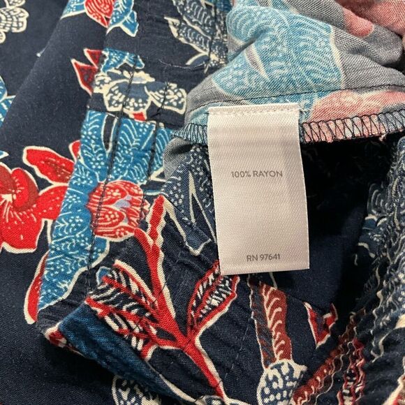 J. JILL Wide Leg Crop Floral Pants - Picture 5 of 5